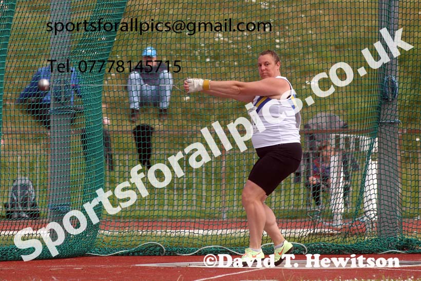 Senior womens hammer, 2022 Northern Senior and Under-20 Champs., Wavertree Athletics Centre, Liverpool. Photo: David T. Hewitson/Sports for All Pics
